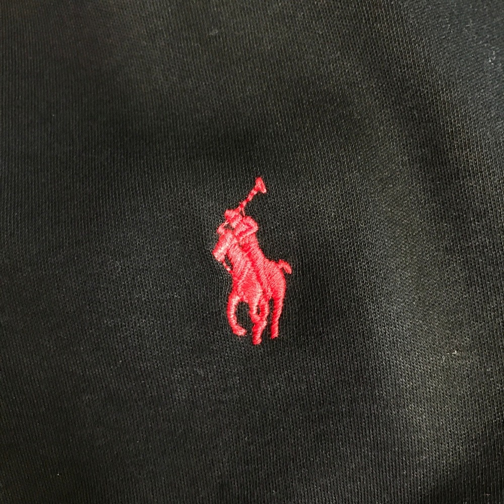 Polo Ralph Lauren Polo Shirt Mens 4XB Black Classic Red Pony Pique Short Sleeve - Picture 4 of 13